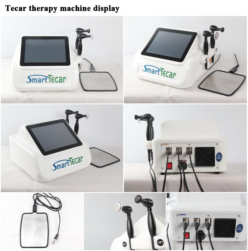smart tecar therapy device display