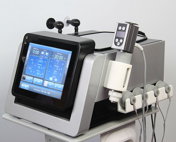 3 in 1 shockwave therapy ems tecar therapy machine