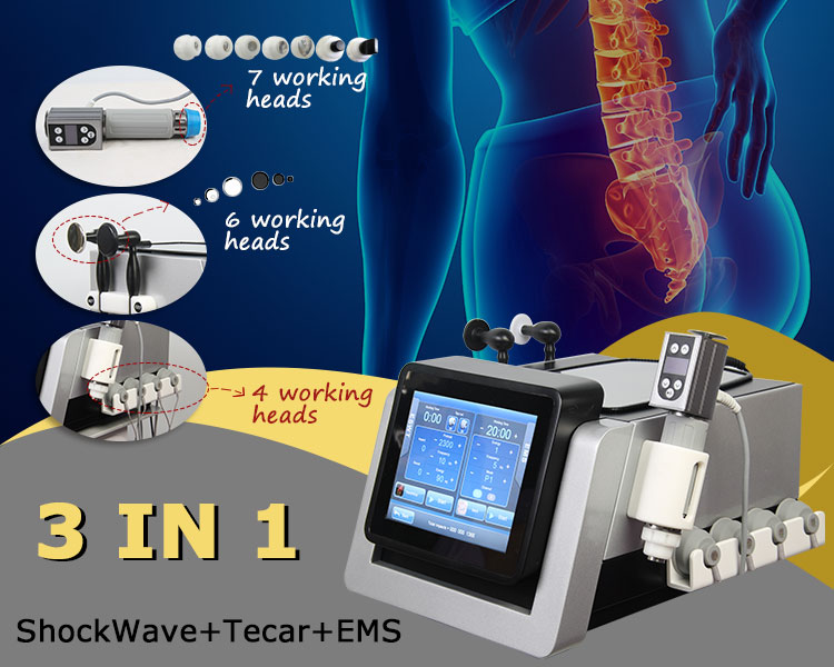 shockwave therpay ems tecar therpay machine