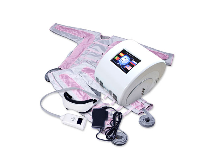 Beauty salon portable pressotherapy for lymphatic drainage