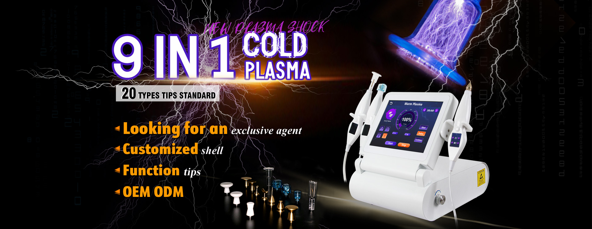 hot and cold plasma machine