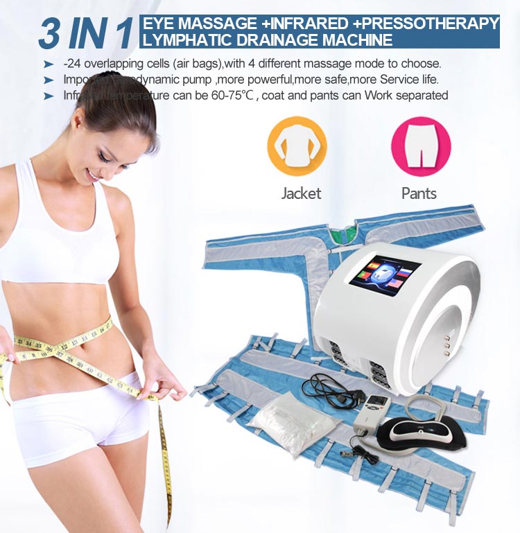 pressotherapy lymphatic drainage machine