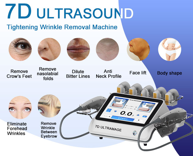 For Face Lifting 7D Hifu Skin Tightening device