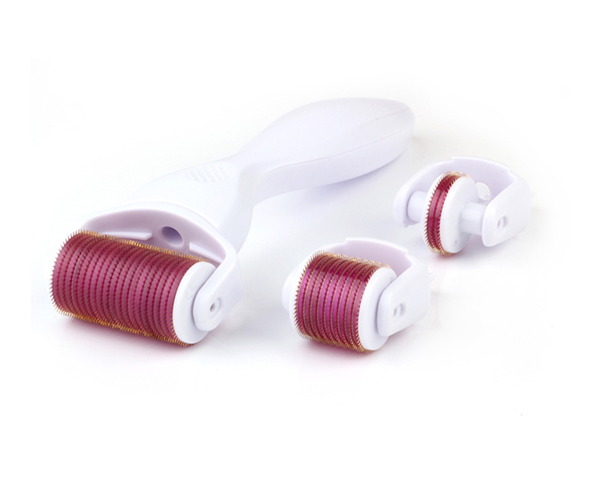 Derma roller titanium microneedle