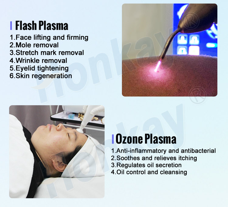 honkay hot sale cold and hot plasma device