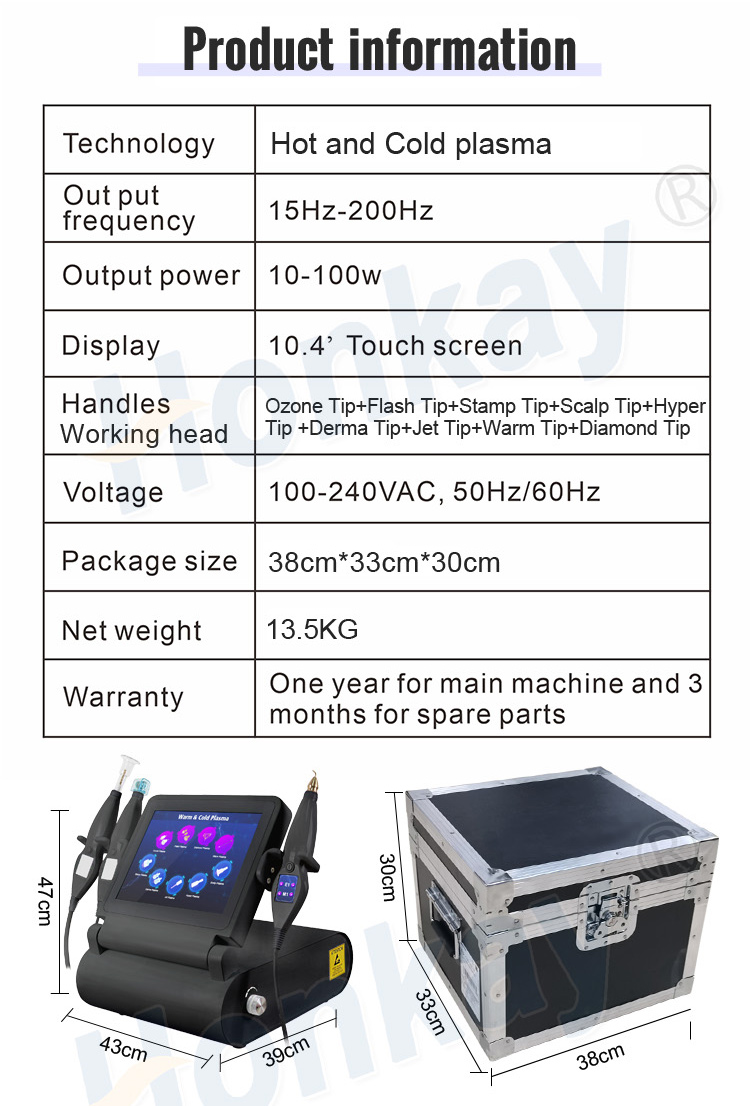 cold plasma beauty device